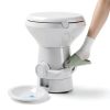 RV Toilet Foot Pedal Vrmiiho Durable PP Design-5