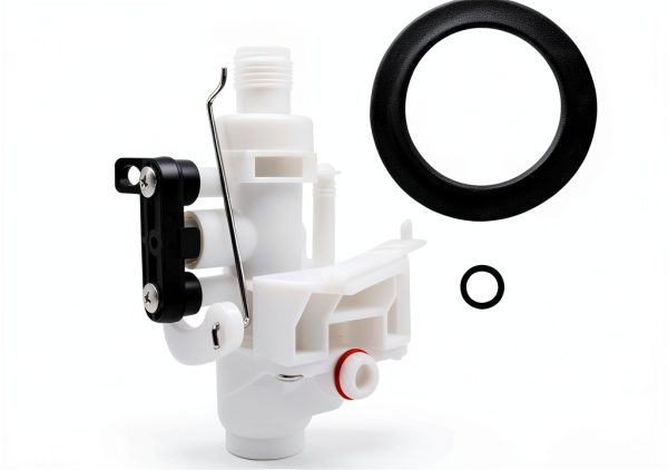 WEST ORGIN RV Toilet Water Valve Kit ABS Material-0