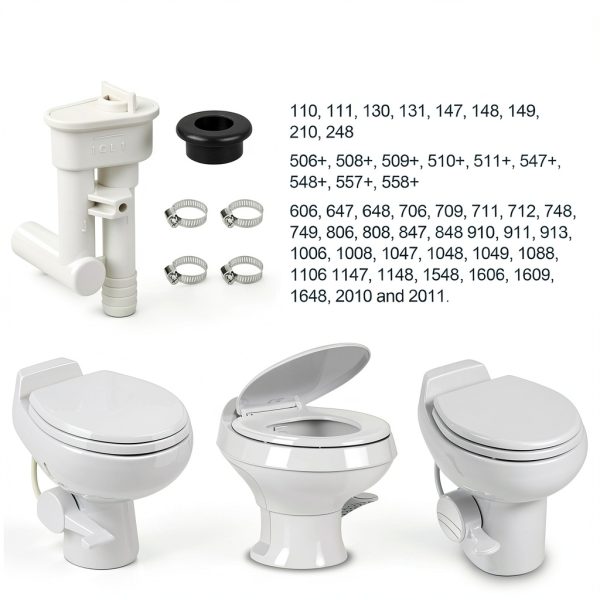Ophjerg Vacuum Breaker Metal for Dometic Toilets-4