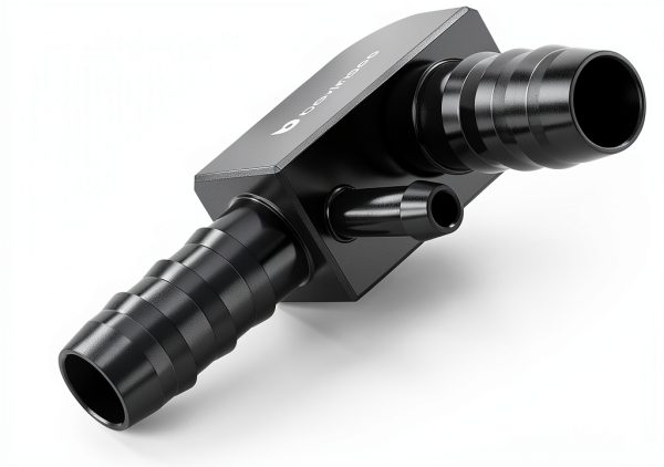 Bevinsee Aircraft Aluminum Vacuum Tee Connector-7