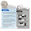 RV Toilet Foot Pedal Vrmiiho Durable PP Design-2