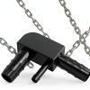 Bevinsee Aircraft Aluminum Vacuum Tee Connector-2