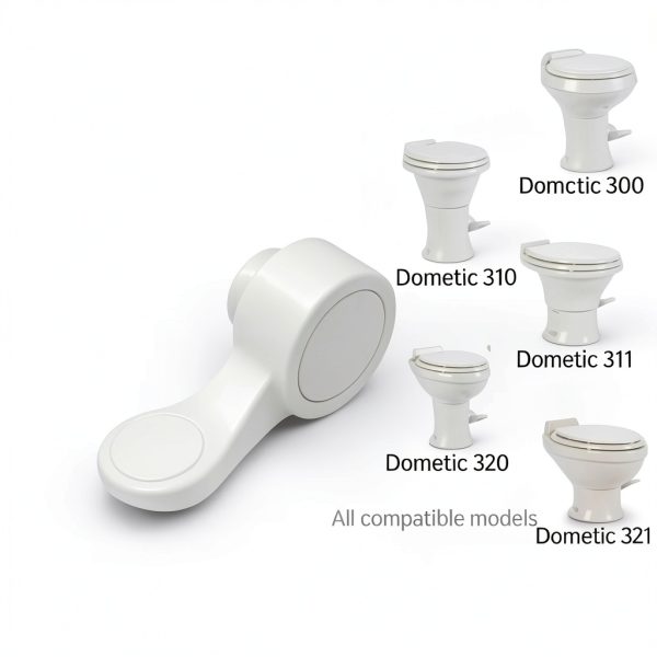 RV Toilet Flush Pedal FORZEEY Injection Molded-2