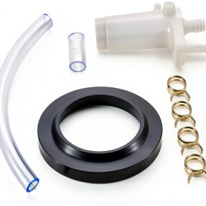 DearChan RV Toilets Water Valve Kit 3 inches Steel Rubber-0