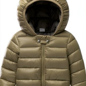 Toddler Winter Coat by HC-WT-037 Nylon Bear Ears-0