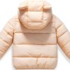 CozyKids Premium Toddler Down Jacket Ivory White 2-3T-1