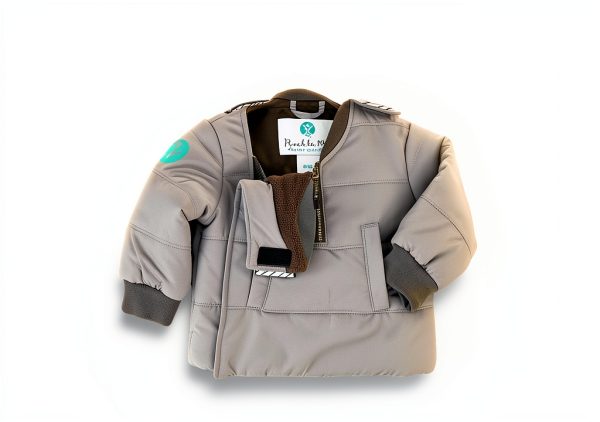 Buckle Me Baby Car Seat Coat Quick Close Warm Jacket for Girls-3