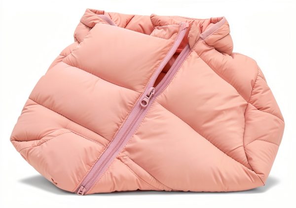 KidCo Toddler Down Jacket Boys 2-3T Ivory White Hooded Winter Coat-3
