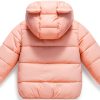 KidCo Toddler Down Jacket Boys 2-3T Ivory White Hooded Winter Coat-1