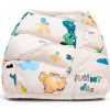 CozyKids Toddler Down Jacket - Ivory White 2-3T Nylon Shell-5