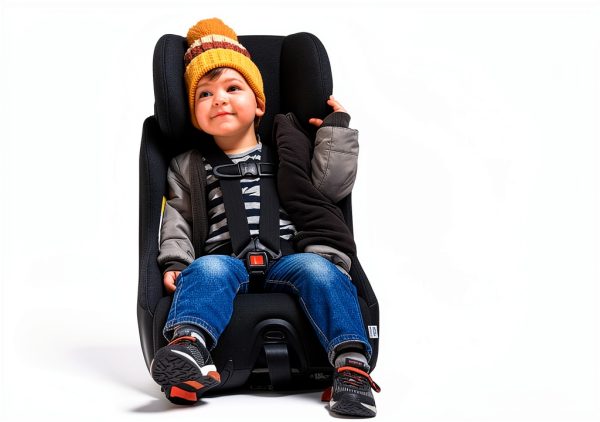 Buckle Me Baby Car Seat Coat Quick Close Warm Jacket for Girls-4