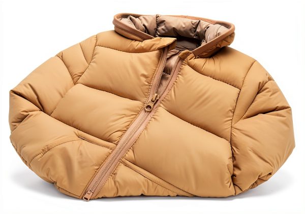 Toddler Down Jacket KidCo - Ivory White 2-3T Puffer Coat-3