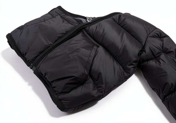 KidComfort Toddler Down Jacket Boys 2-3T Ivory White Warm Padded Coat-5