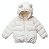 CozyKids Premium Toddler Down Jacket Ivory White 2-3T-7