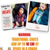 Buckle Me Baby Car Seat Coat Quick Close Warm Jacket for Girls-5