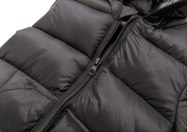 KidComfort Toddler Down Jacket Boys 2-3T Ivory White Warm Padded Coat-4