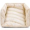 CozyKids Toddler Down Jacket - Ivory White 2-3T Nylon Shell-8