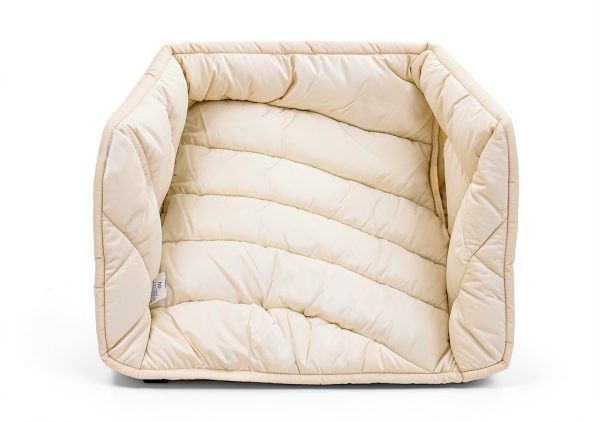 CozyKids Toddler Down Jacket - Ivory White 2-3T Nylon Shell-8