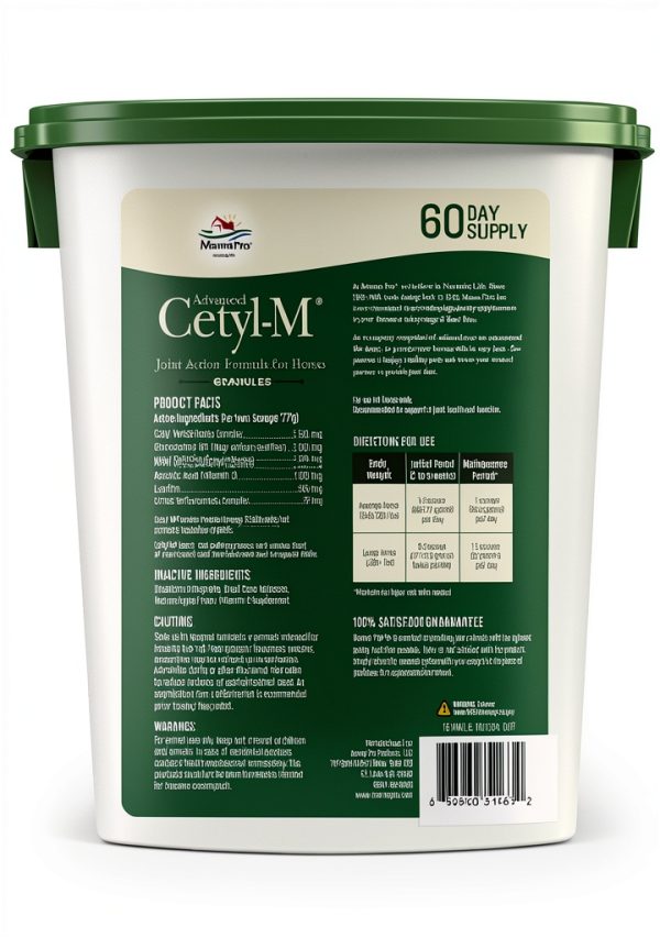 Manna Pro Cetyl-M Joint Supplement for Horses 5.1 lb Granules-1