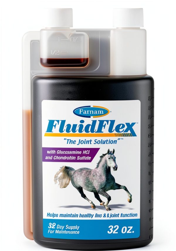 Farnam Fluidflex Liquid Joint Supplement for Horses 32oz 32-Day Supply-0