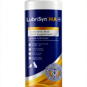Hyaluronic Acid Joint Supplement LubriSynHA for Dogs Cats Horses 8oz-0